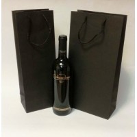 Luxury Black Wine Bags